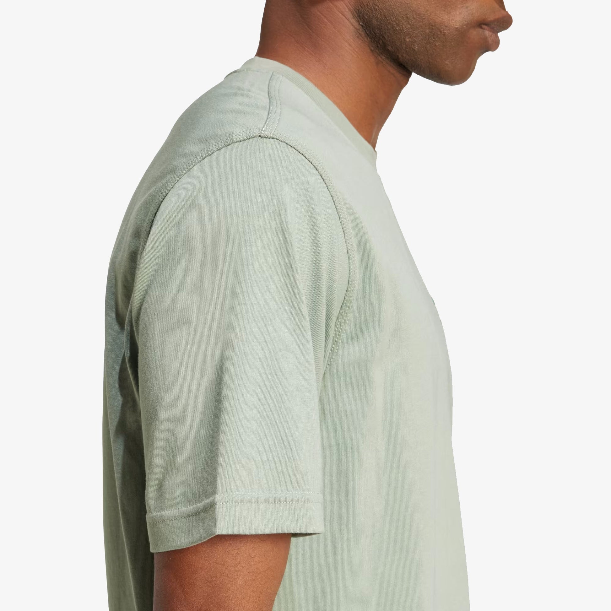 Adidas Originals | TREFOIL ESSENTIALS TEE { SILVER GREEN