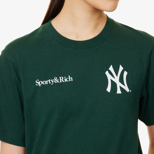 SPORTY & RICH | CHAMPIONS T-SHIRT { GREEN