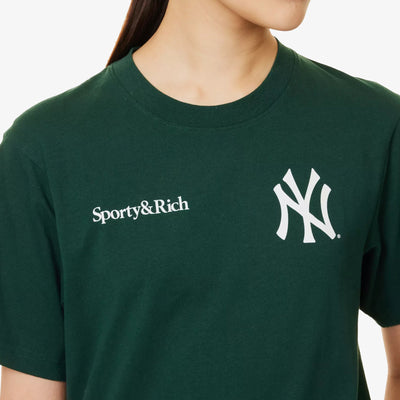 SPORTY & RICH | CHAMPIONS T-SHIRT { GREEN
