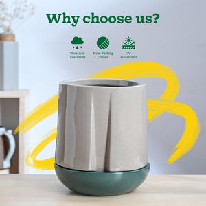 Moonlight Drama Ceramic Planter