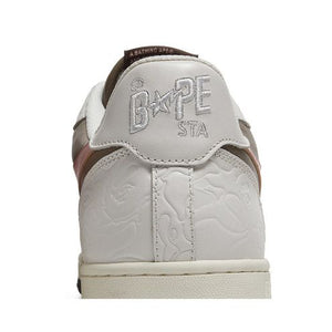 A Bathing Ape Bape Court Sta Brown Pink