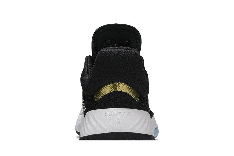 adidas D.O.N. Issue #1 White Black Gold Metallic