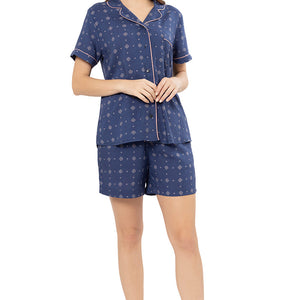 Sleep Shorts Set - Ethnic Print