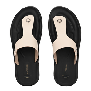 Comet Leather Slippers by Aspeerio