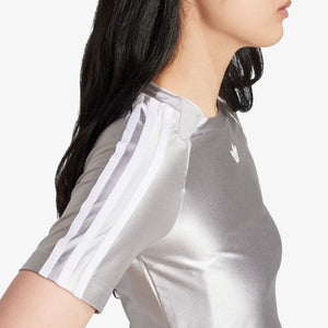 Adidas Originals | ADICOLOR TEAMGEIST BABY TEE { GREY TWO