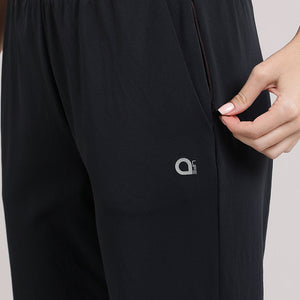 Energize Flexi Track Pants - Black