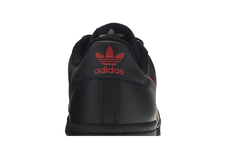 adidas Continental 80 Black Scarlet Green