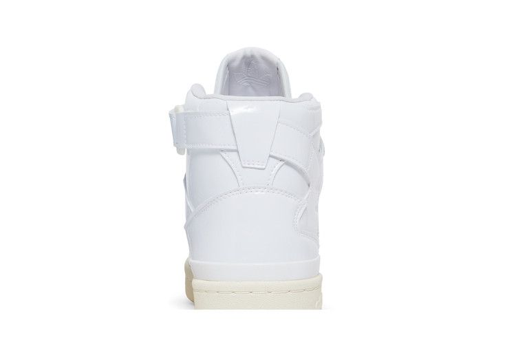 adidas Forum Mid Triple White Patent Leather (Women's)