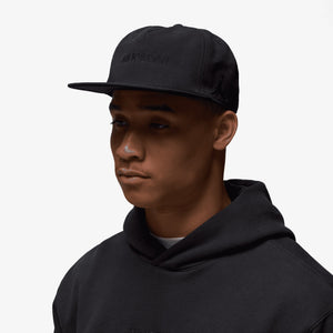 JORDAN | AIRJORDAN PRO UNSTRUCTURED FLAT BILL HAT { OFF NOIR/OFF NOIR
