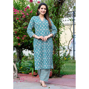 green-floral-printed-pure-cotton-salwar-suit-1