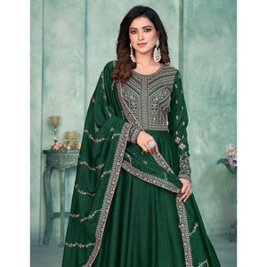 green-embroidered-art-silk-semi-stitched-anarkali-suit