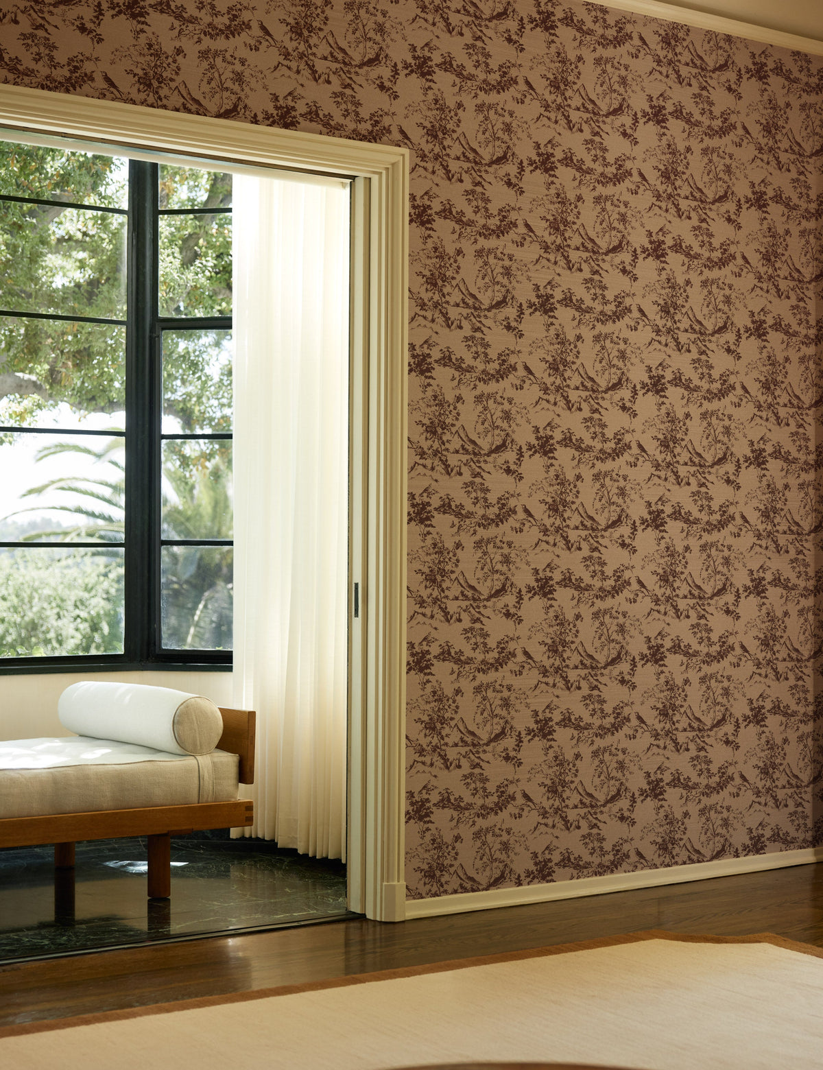 Dors Grasscloth Wallpaper by Jake Arnold