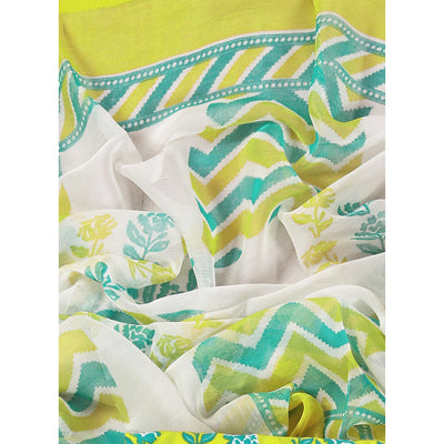 green-floral-printed-crepe-dress-material
