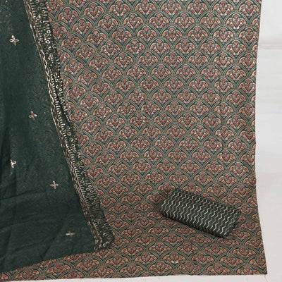 green-floral-foil-printed-cotton-blend-dress-material