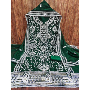 green-floral-sequins-embroidered-georgette-dress-material-4