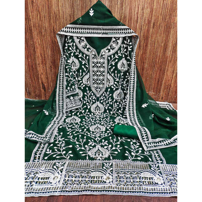 green-floral-sequins-embroidered-georgette-dress-material-4