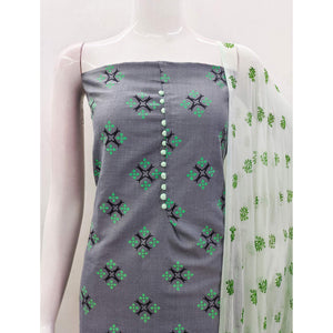 grey-green-floral-printed-cotton-blend-dress-material