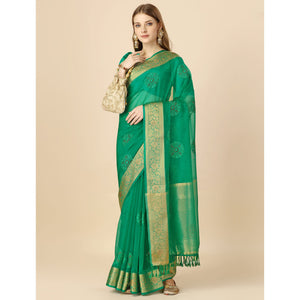 green-floral-embroidery-with-swarovski-work-organza-saree-1