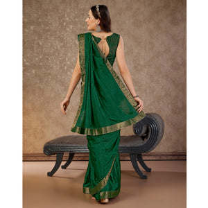green-floral-swarovski-work-vichitra-silk-saree-with-lace-border