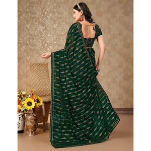 green-foil-printed-chiffon-saree-with-lace-border-6