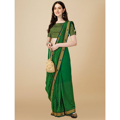green-foil-printed-with-swarovski-vichitra-silk-saree