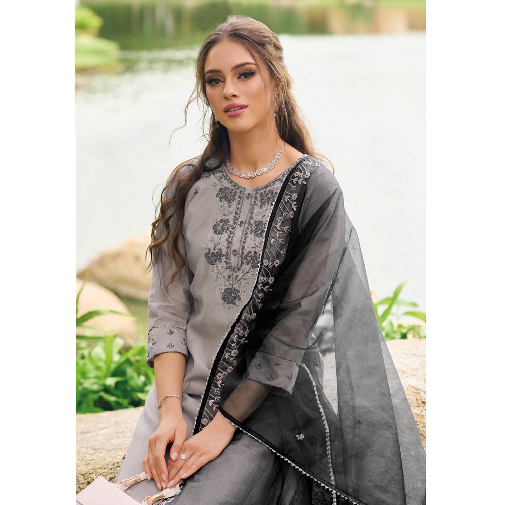 grey-floral-embroidered-cotton-silk-suit