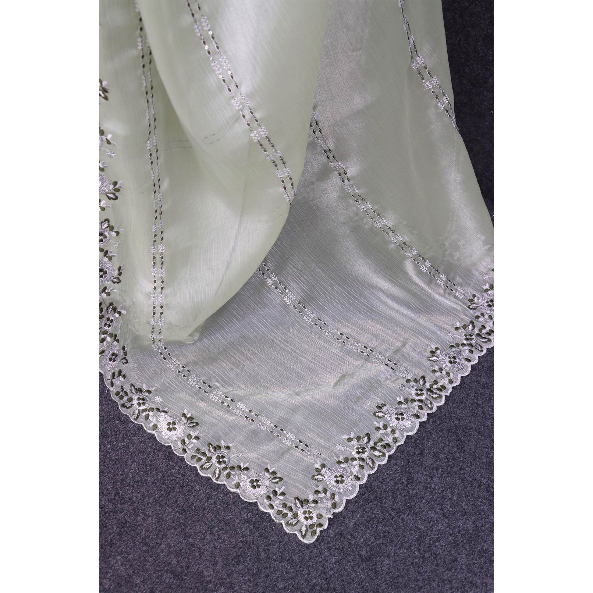 green-sequins-embroidered-chiffon-saree-5