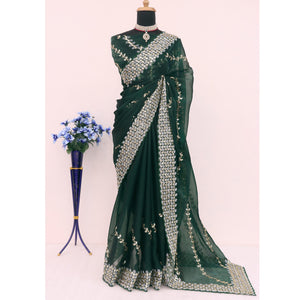 green-sequins-embroidered-satin-saree