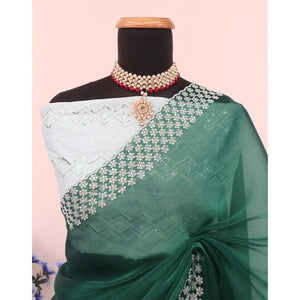 green-sequins-embroidered-chiffon-saree-6
