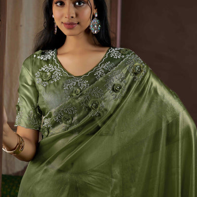 green-floral-sequins-with-zarkan-work-organza-saree-1