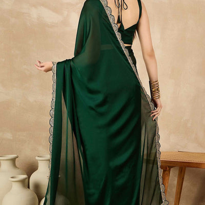 green-solid-chiffon-saree-with-sequins-embroidered-border