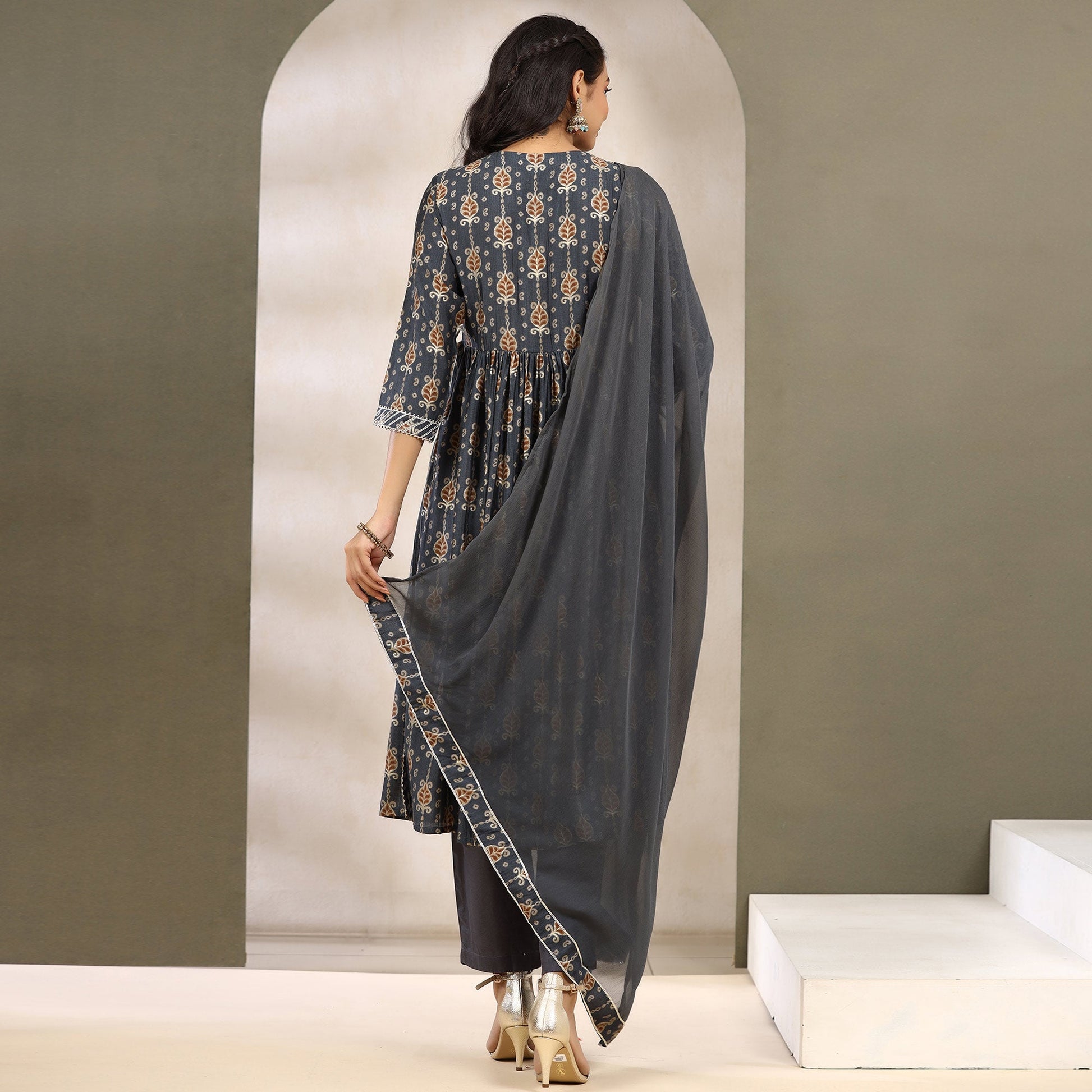 navy-blue-floral-printed-muslin-anarkali-suit