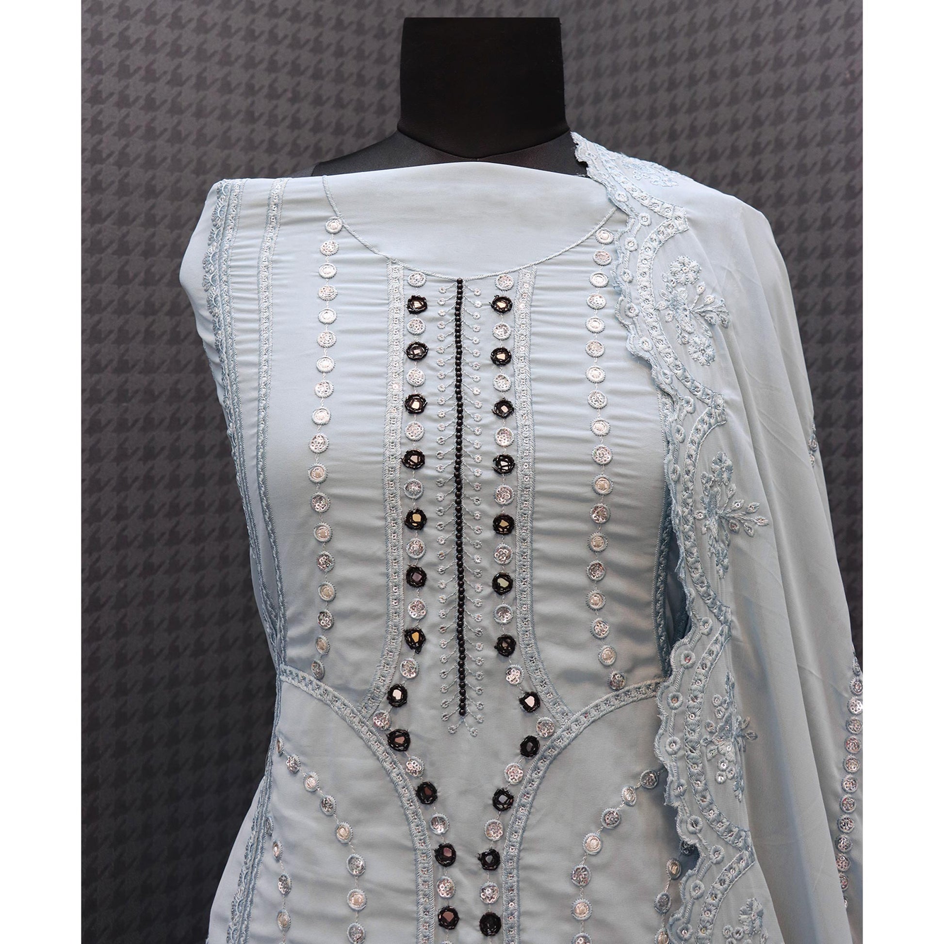 grey-floral-embroidered-georgette-semi-stitched-pakistani-suit-1