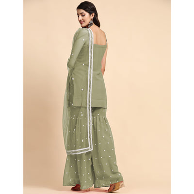 green-floral-sequins-embroidered-georgette-semi-stitched-suit