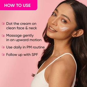 Retinol + Ceramide Night Cream for Fine Lines & Wrinkles