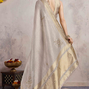 grey-beads-work-woven-linen-slub-saree