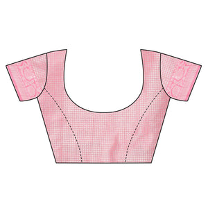 Gajari Pink Festive Wear Woven Art Silk Saree