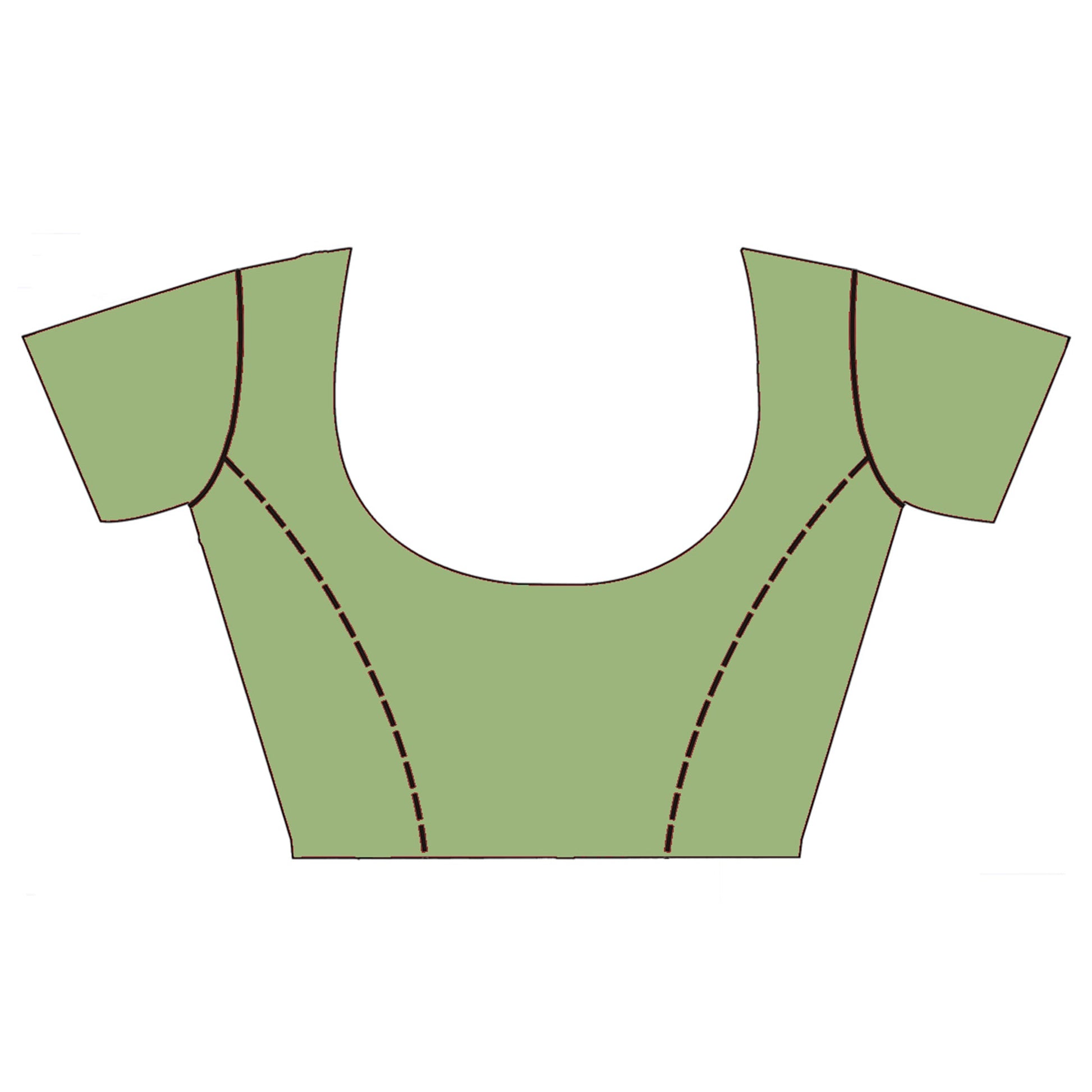 green-floral-embroidered-linen-saree-with-tassels-3