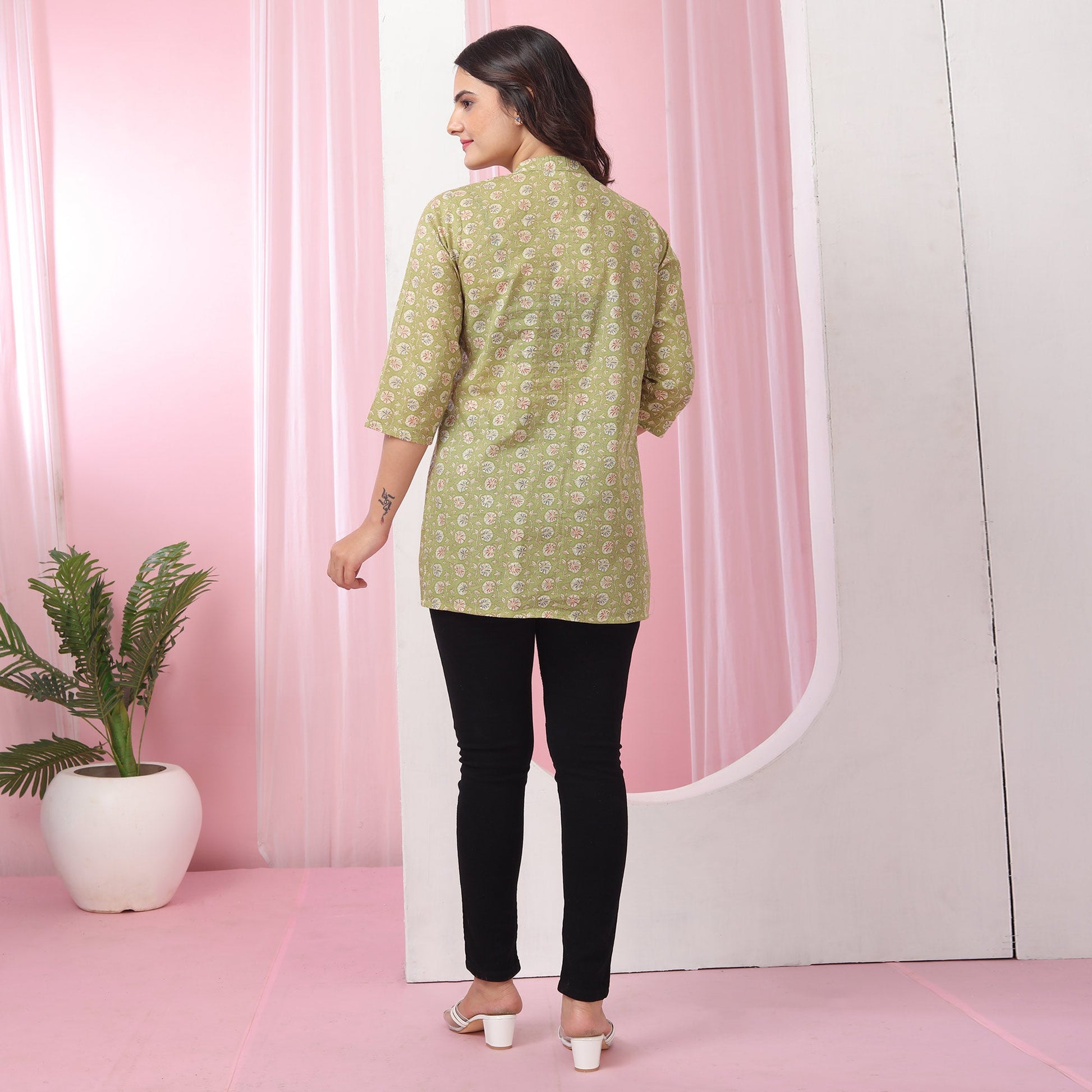 green-foil-printed-pure-cotton-top
