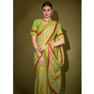 green-patola-foil-printed-georgette-saree-with-embroidered-border