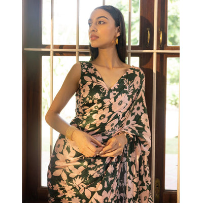 green-digital-printed-satin-saree-6