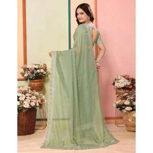 green-sequins-embroidered-embroidered-organza-saree