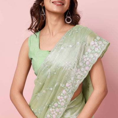 green-floral-sequins-embroidered-burberry-silk-saree