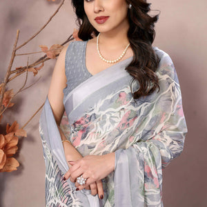 grey-floral-printed-moss-art-silk-saree