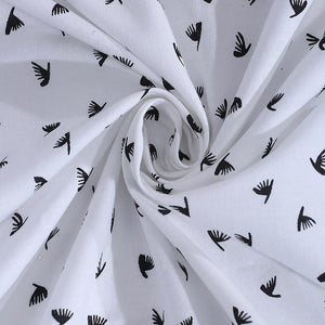 FLOATING FLOCK BED SHEETS- SHADES OF PARADISE- 2302