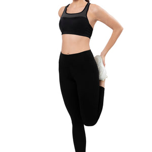 Energize High Rise Active Leggings - Jet Black
