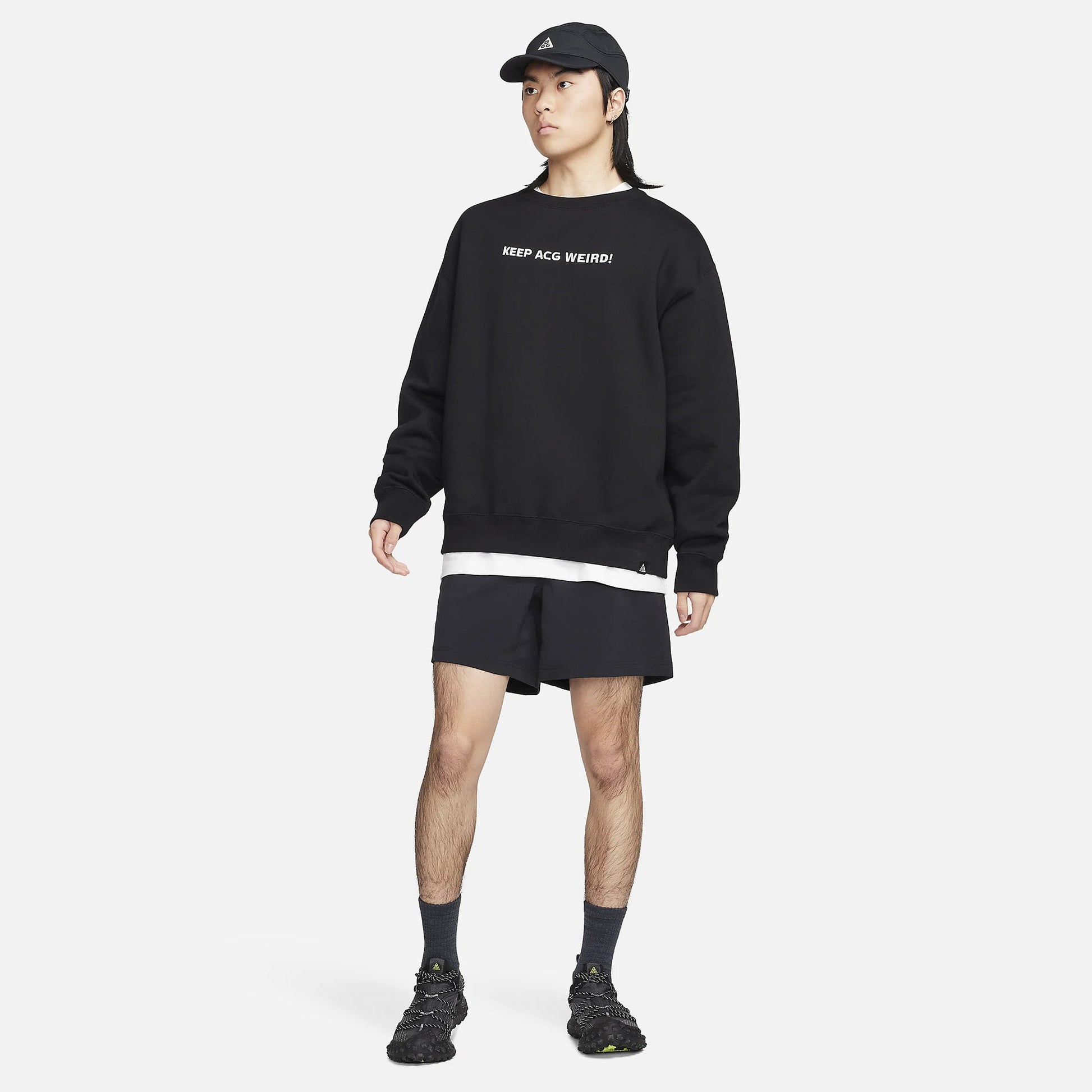 Nike | ACG HIKING SHORTS  { BLACK/ANTHRACITE/SUMMIT WHITE