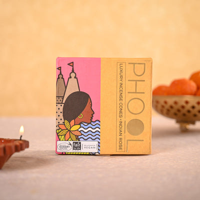 Jade Mini Plant & Phool Stick Box Diwali Gift Hamper