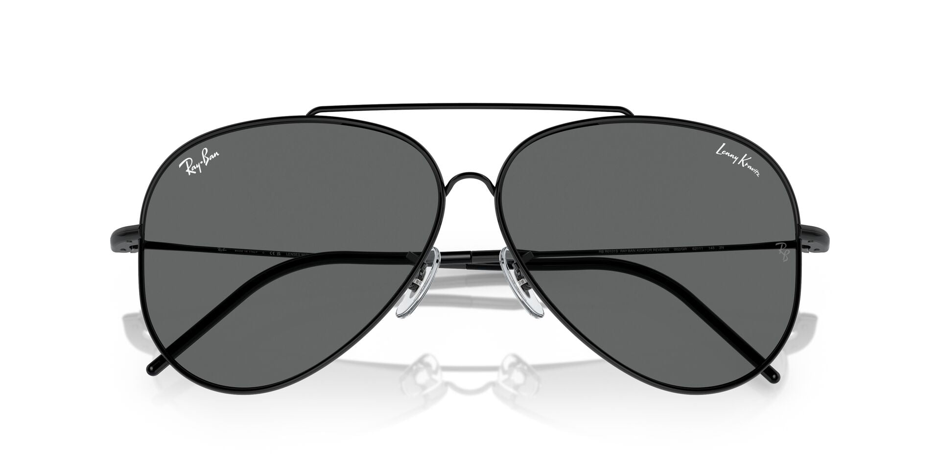 RAYBAN RBR0101S AVIATOR REVERSE 002/GR 59 SUNGLASSES