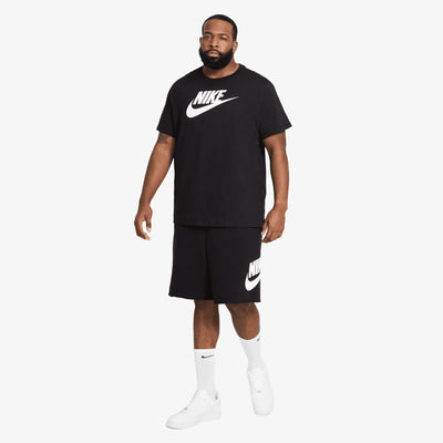 NIKE | SPORTSWEAR T-SHIRT { BLACK/WHITE
